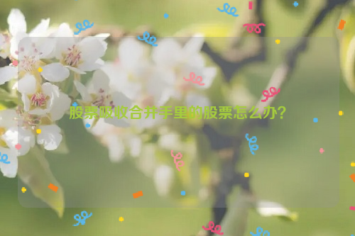 股票吸收合并手里的股票怎么办？