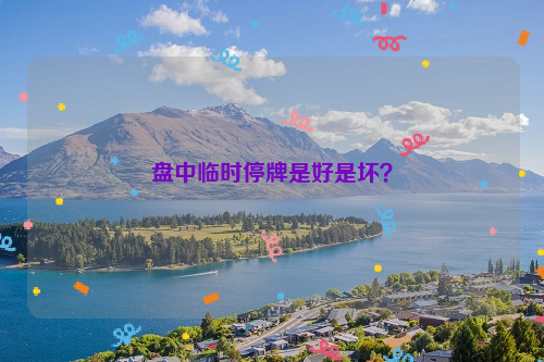 盘中临时停牌是好是坏？